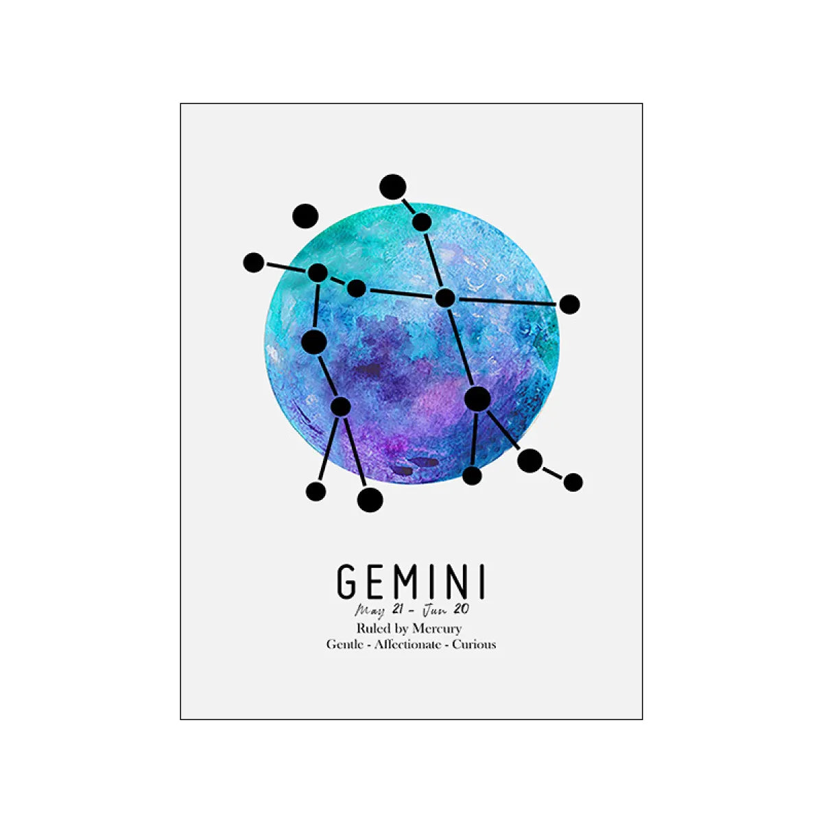 Modern Minimalistic Abstraction Canvas Painting