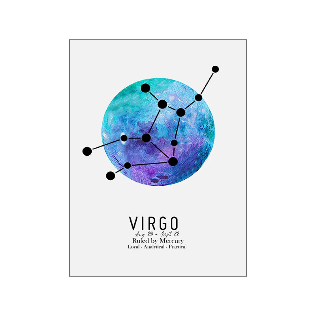 Modern Minimalistic Abstraction Canvas Painting